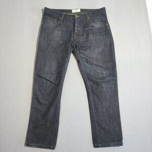 Springfield Jeans straight leg men's size W34 indigo blue light fabric